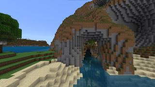 Screenshot of the Minecraft Bedrock Marketplace product Secret Mountain Base created by Razzleberries.