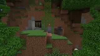 Screenshot of the Minecraft Bedrock Marketplace product Secret Underground Base created by Razzleberries.