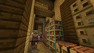 Screenshot of the Minecraft Bedrock Marketplace product Simple Spawns: Forest Fortress created by Razzleberries.