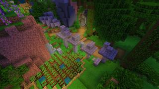 Screenshot of the Minecraft Bedrock Marketplace product Simple Spawns: Jungle Valley created by Razzleberries.