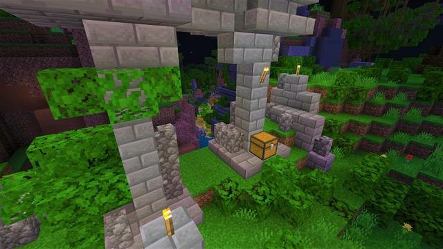Screenshot of the Minecraft Bedrock Marketplace product Simple Spawns: Jungle Valley created by Razzleberries.