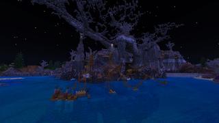 Screenshot of the Minecraft Bedrock Marketplace product Simple Spawns: Mist City created by Razzleberries.