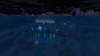 Screenshot of the Minecraft Bedrock Marketplace product Simple Spawns: Submarine created by Razzleberries.