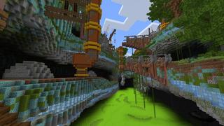 Screenshot of the Minecraft Bedrock Marketplace product Simple Spawns: Trench Town created by Razzleberries.