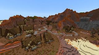 Screenshot of the Minecraft Bedrock Marketplace product Simple Spawns: Wall Bunker created by Razzleberries.