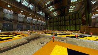 Screenshot of the Minecraft Bedrock Marketplace product Simple Spawns: Wall Bunker created by Razzleberries.