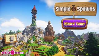Thumbnail of the Minecraft Bedrock Marketplace product Simple Spawns: Wizard Tower created by Razzleberries.