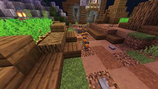 Screenshot of the Minecraft Bedrock Marketplace product Sky Chickens created by Razzleberries.