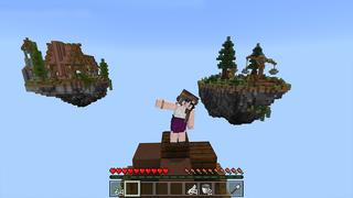 Screenshot of the Minecraft Bedrock Marketplace product Sky Chickens created by Razzleberries.