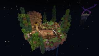 Screenshot of the Minecraft Bedrock Marketplace product Sky Chickens created by Razzleberries.