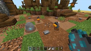 Screenshot of the Minecraft Bedrock Marketplace product Sky Chickens created by Razzleberries.