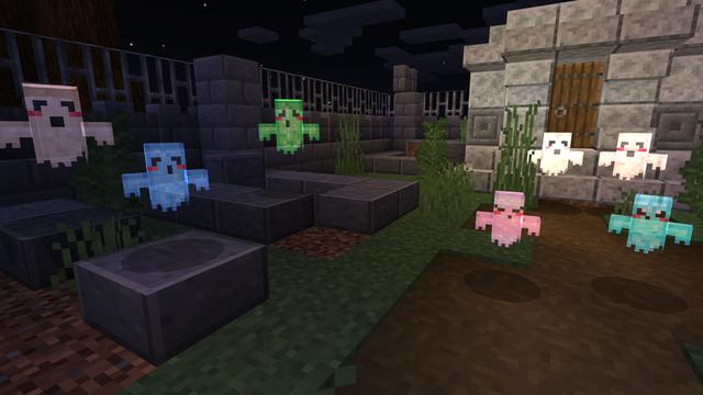 Screenshot of the Minecraft Bedrock Marketplace product Skyblock Pets created by Razzleberries.