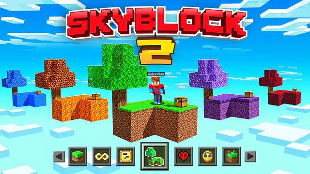 Thumbnail of the Minecraft Bedrock Marketplace product Skyblock 2 created by Razzleberries.