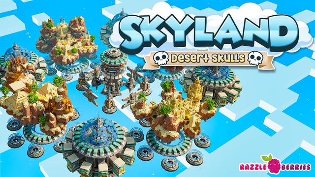 Thumbnail of the Minecraft Bedrock Marketplace product Skyland Wüste Totenköpfe created by Razzleberries.