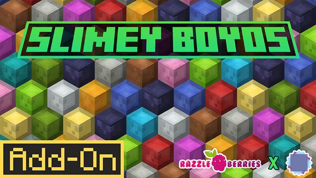 Thumbnail of the Minecraft Bedrock Marketplace product Slimey Boyos created by Razzleberries.