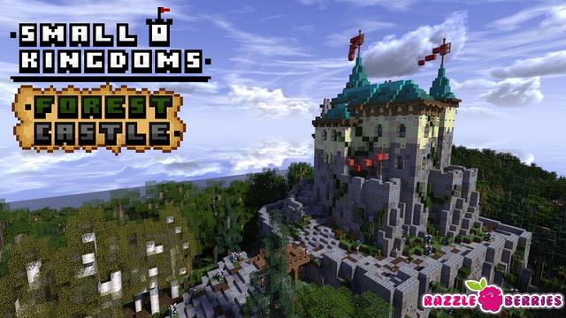Thumbnail of the Minecraft Bedrock Marketplace product Château forestier des petits royaumes created by Razzleberries.