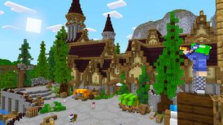 Screenshot of the Minecraft Bedrock Marketplace product SMP created by Razzleberries.