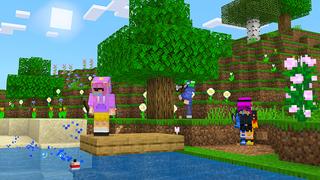 Screenshot of the Minecraft Bedrock Marketplace product SMP created by Razzleberries.