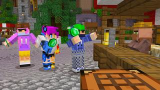 Screenshot of the Minecraft Bedrock Marketplace product SMP created by Razzleberries.