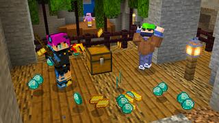 Screenshot of the Minecraft Bedrock Marketplace product SMP created by Razzleberries.