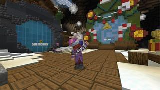 Screenshot of the Minecraft Bedrock Marketplace product Snowball Blast created by Razzleberries.