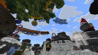 Screenshot of the Minecraft Bedrock Marketplace product Snowball Blast created by Razzleberries.