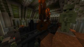 Screenshot of the Minecraft Bedrock Marketplace product Space 2033 created by Razzleberries.