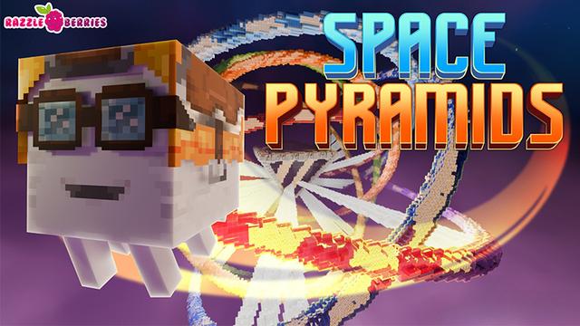 Thumbnail of the Minecraft Bedrock Marketplace product Space Pyramids created by Razzleberries.