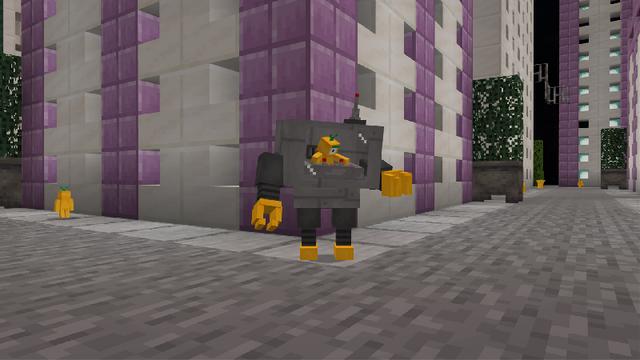 Screenshot of the Minecraft Bedrock Marketplace product Space Skyblock created by Razzleberries.