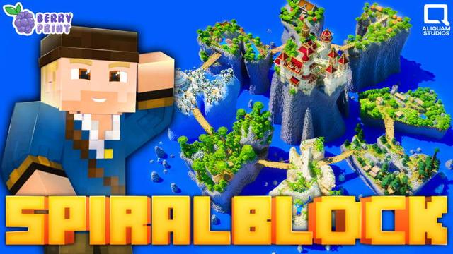 Thumbnail of the Minecraft Bedrock Marketplace product Spiralblock created by Razzleberries.