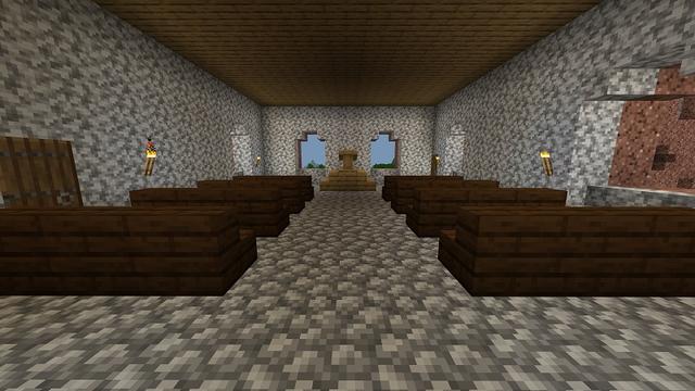 Screenshot of the Minecraft Bedrock Marketplace product Spoettrup Burg created by Razzleberries.