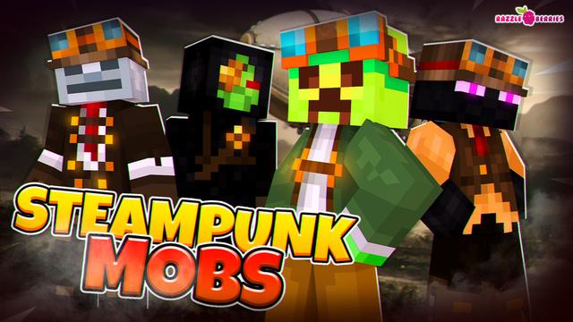 Thumbnail of the Minecraft Bedrock Marketplace product Steampunk Mobs created by Razzleberries.