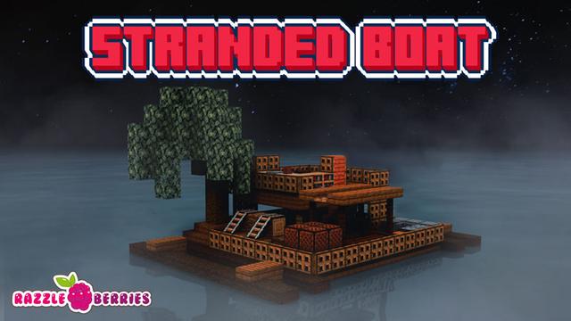Thumbnail of the Minecraft Bedrock Marketplace product Stranded Boat created by Razzleberries.
