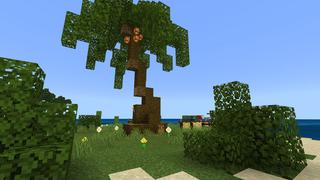 Screenshot of the Minecraft Bedrock Marketplace product Stranded Island created by Razzleberries.