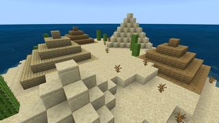 Screenshot of the Minecraft Bedrock Marketplace product Stranded Island created by Razzleberries.