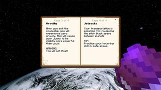 Screenshot of the Minecraft Bedrock Marketplace product Stranded Space created by Razzleberries.