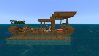 Screenshot of the Minecraft Bedrock Marketplace product Stranded created by Razzleberries.