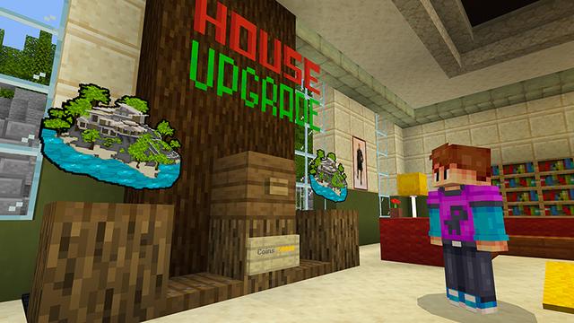 Screenshot of the Minecraft Bedrock Marketplace product Streamer Simulator created by Razzleberries.