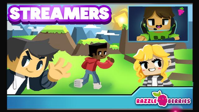Thumbnail of the Minecraft Bedrock Marketplace product Streamers created by Razzleberries.