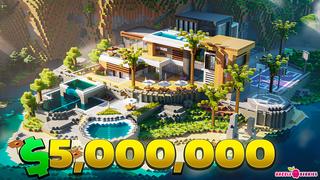 Thumbnail of the Minecraft Bedrock Marketplace product Summer Break Mansion created by Razzleberries.