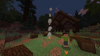 Screenshot of the Minecraft Bedrock Marketplace product Summer Holidays created by Razzleberries.