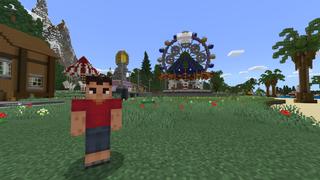 Screenshot of the Minecraft Bedrock Marketplace product Summer Holidays created by Razzleberries.