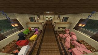 Screenshot of the Minecraft Bedrock Marketplace product Summer Modern Mansion created by Razzleberries.
