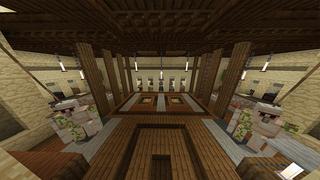 Screenshot of the Minecraft Bedrock Marketplace product Summer Modern Mansion created by Razzleberries.