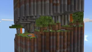 Screenshot of the Minecraft Bedrock Marketplace product Super Spiral Parkour created by Razzleberries.