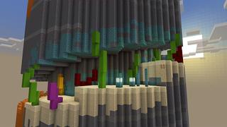 Screenshot of the Minecraft Bedrock Marketplace product Super Spiral Parkour created by Razzleberries.