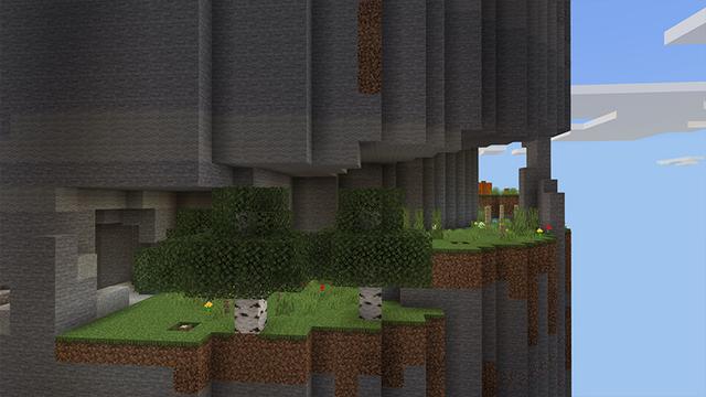Screenshot of the Minecraft Bedrock Marketplace product Super Spiral Parkour created by Razzleberries.