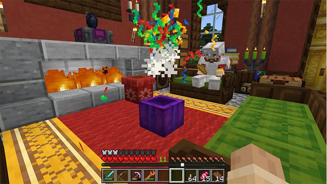 Screenshot of the Minecraft Bedrock Marketplace product Supplementaries created by Razzleberries.