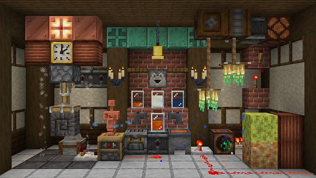 Screenshot of the Minecraft Bedrock Marketplace product Supplementaries created by Razzleberries.