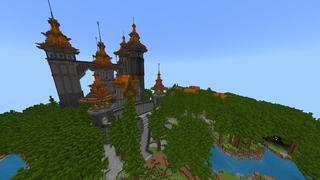 Screenshot of the Minecraft Bedrock Marketplace product Survival in the Sky created by Razzleberries.